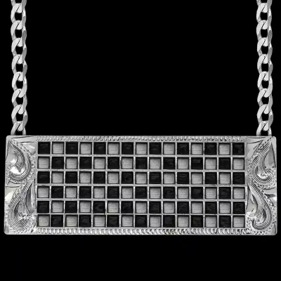 Checkerboard Custom Pendant